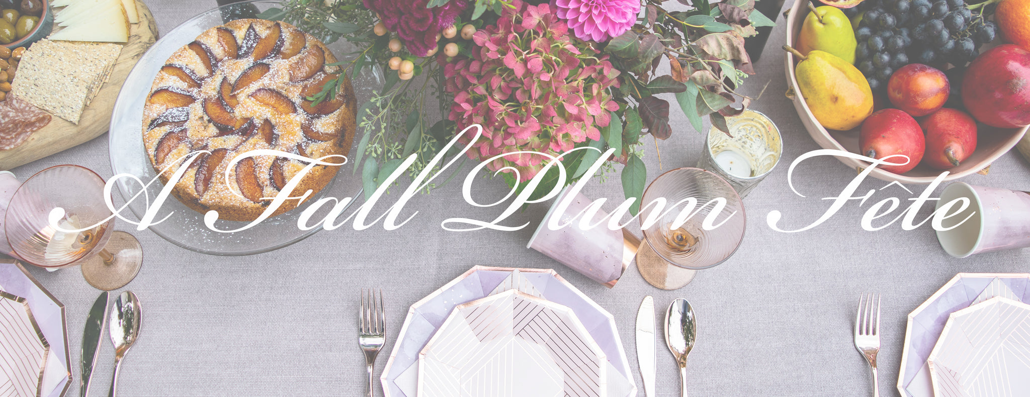 PARTY ET CIE EVENTS - A FALL PLUM FÊTE