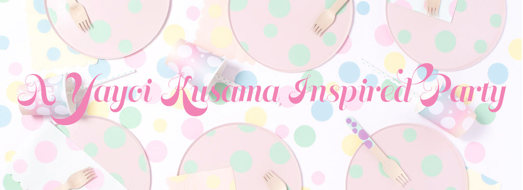 DIY - A PASTEL YAYOI KUSAMA INSPIRED PARTY