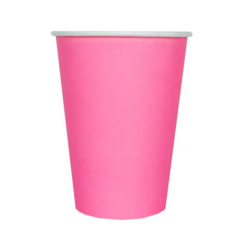 FLAMINGO PINK SHADES CUPS