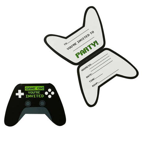 GAME CONTROLLER PARTY INVITATIONS