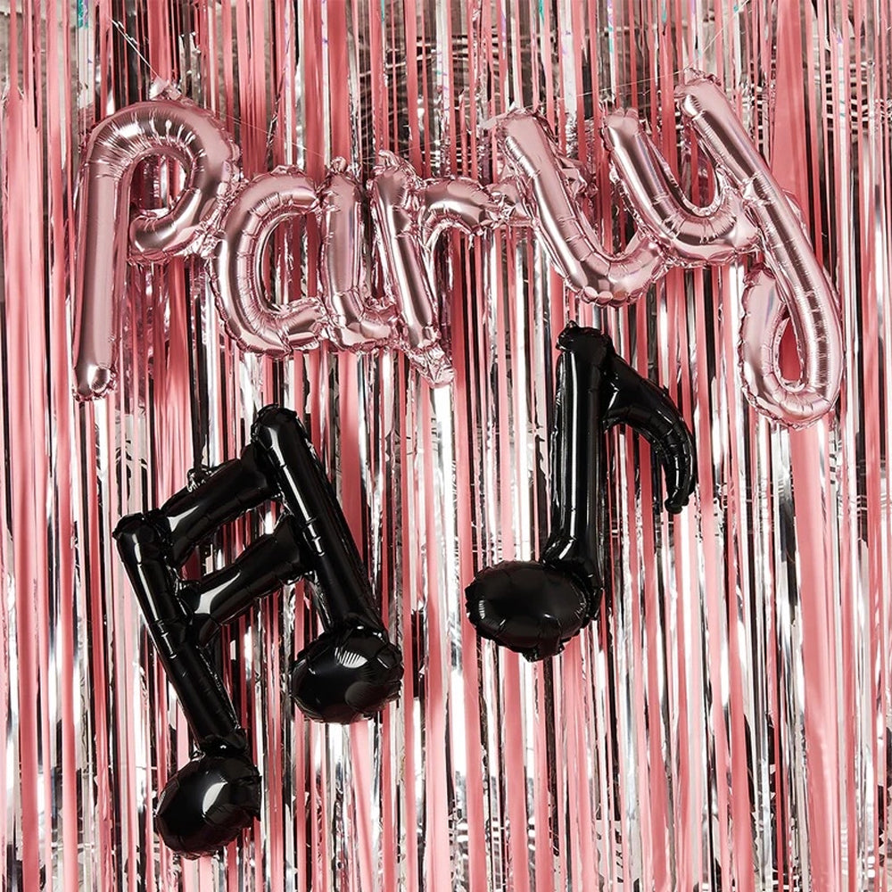 MUSICAL NOTES PARTY BALLOON GARLAND