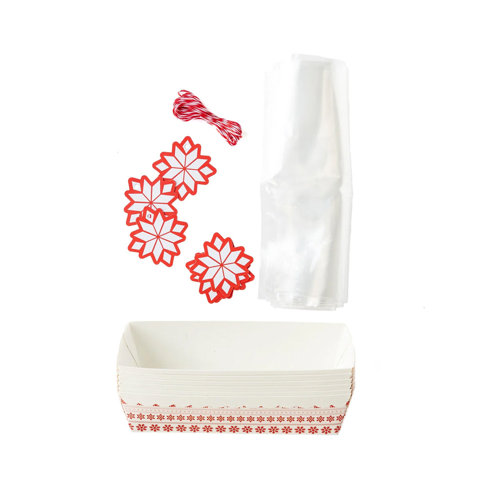 NORDIC SNOWFLAKES LOAF PAN SET