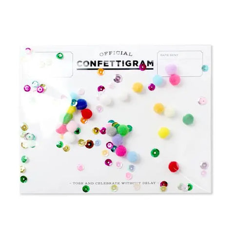 Pom Poms Confettigram - Inklings Paperie