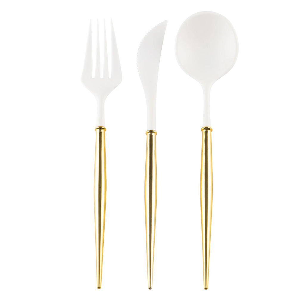 BELLA GOLD PREMIUM REUSABLE CUTLERY