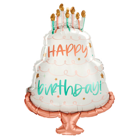 Happy Cake Day Balloon Anagram