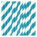 BLUE STRIPE STRAWS