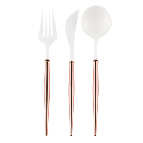 BELLA ROSE GOLD PREMIUM REUSABLE CUTLERY