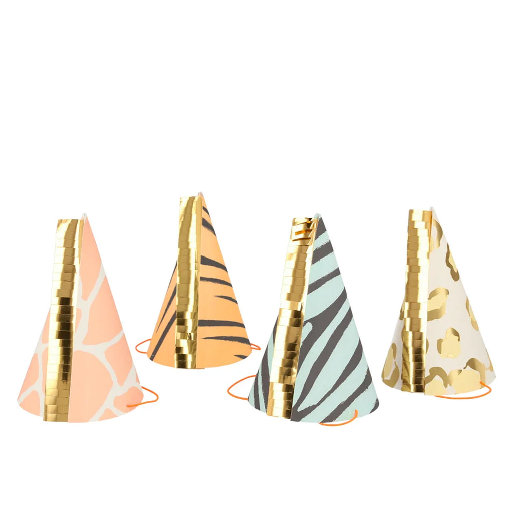 Safari Print Party Hats Meri Meri