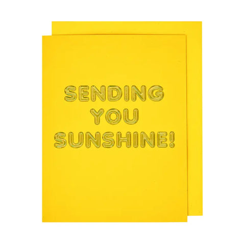 Sending You Sunshine Friendship Card - The Social Type