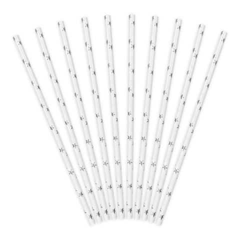 SILVER STARS STRAWS
