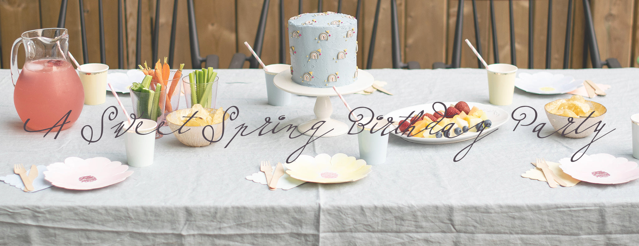 PARTY ET CIE EVENTS - A SWEET SPRING BIRTHDAY PARTY