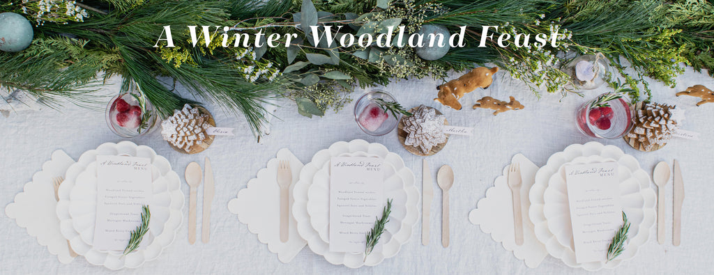 PARTY ET CIE EVENTS - A WINTER WOODLAND FEAST