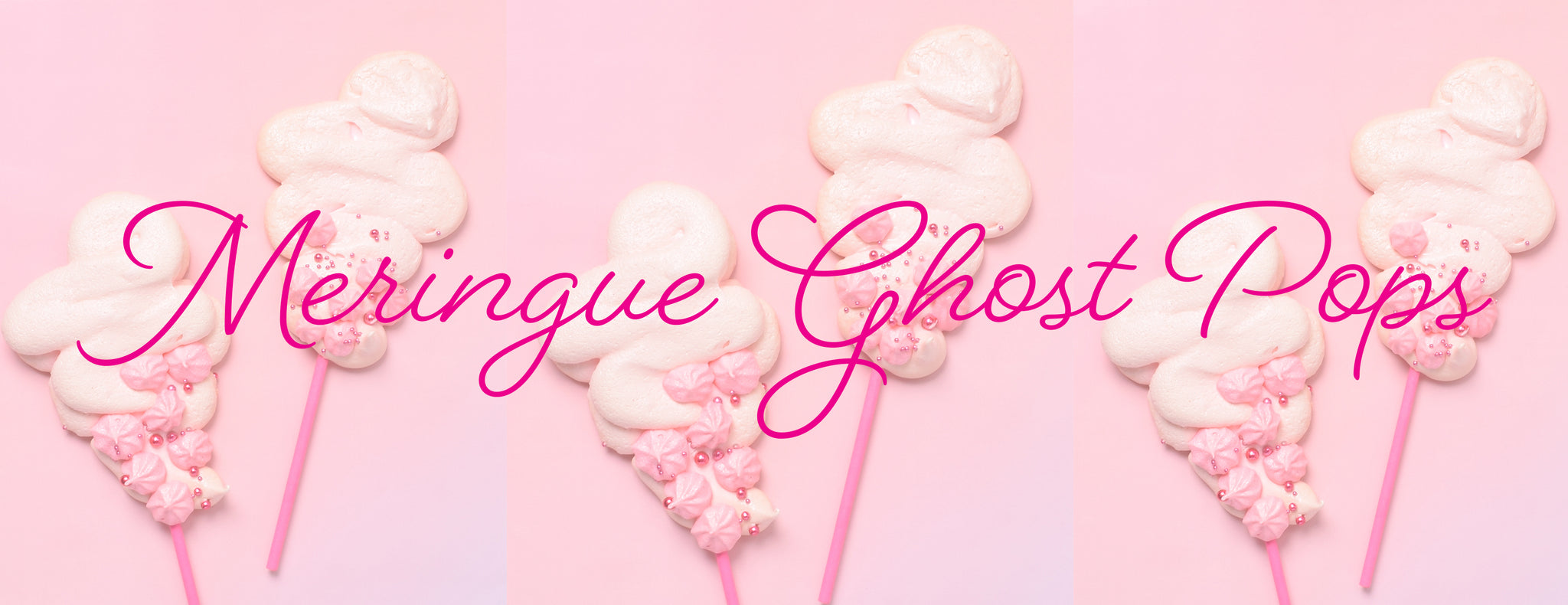 PARTY ET CIE BAKES - MERINGUE GHOST POPS