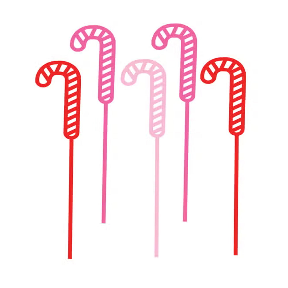 CANDY CANE DRINK STIRRERS