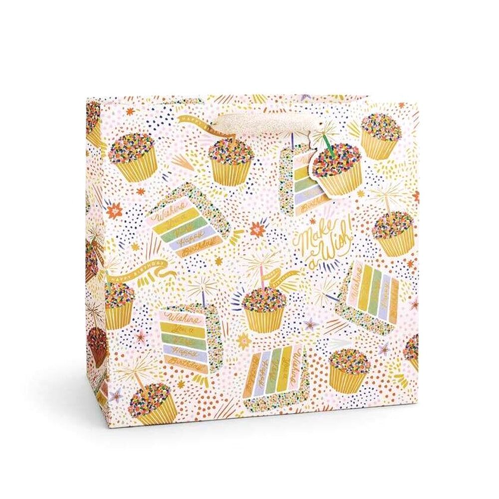 BIRTHDAY CAKE LARGE GIFT BAG