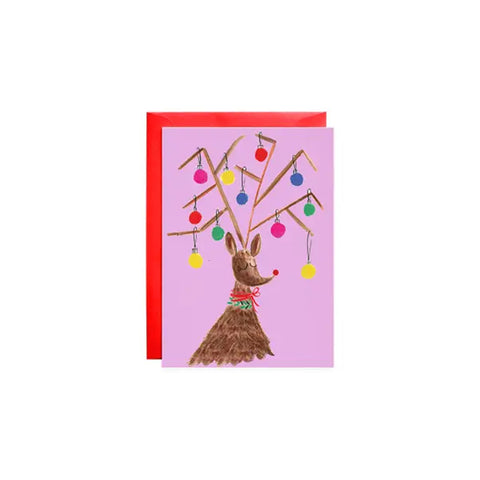 BLITZEN'S ORNAMENTS PETITE CARD