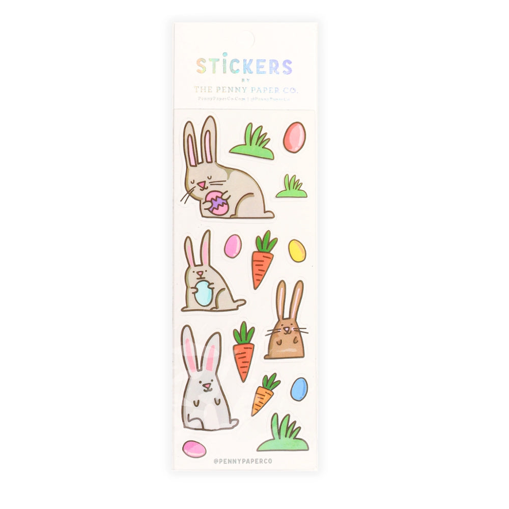 BUNNY FUN STICKERS