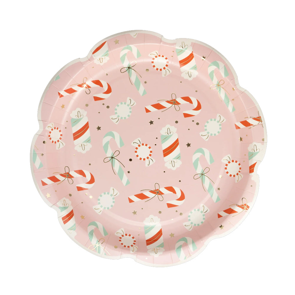 CANDY CANE LANE PATTERN PLATES