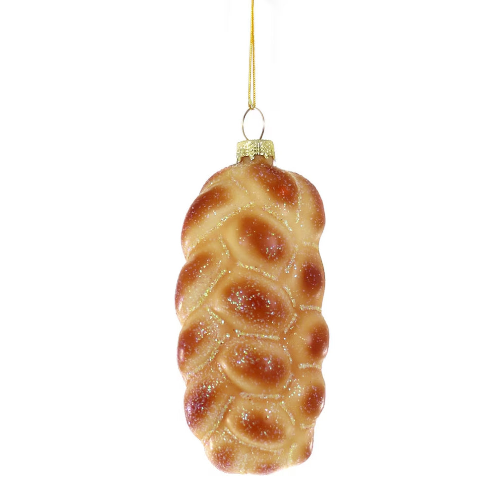 CHALLAH GLASS ORNAMENT