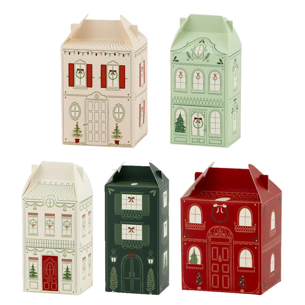 CHRISTMAS VILLAGE TREAT BOXES