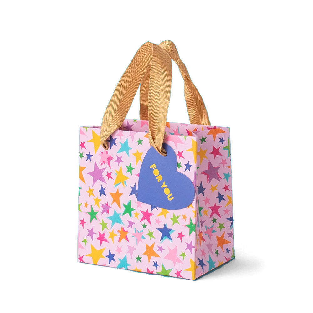 COLORFUL STARS SMALL GIFT BAG