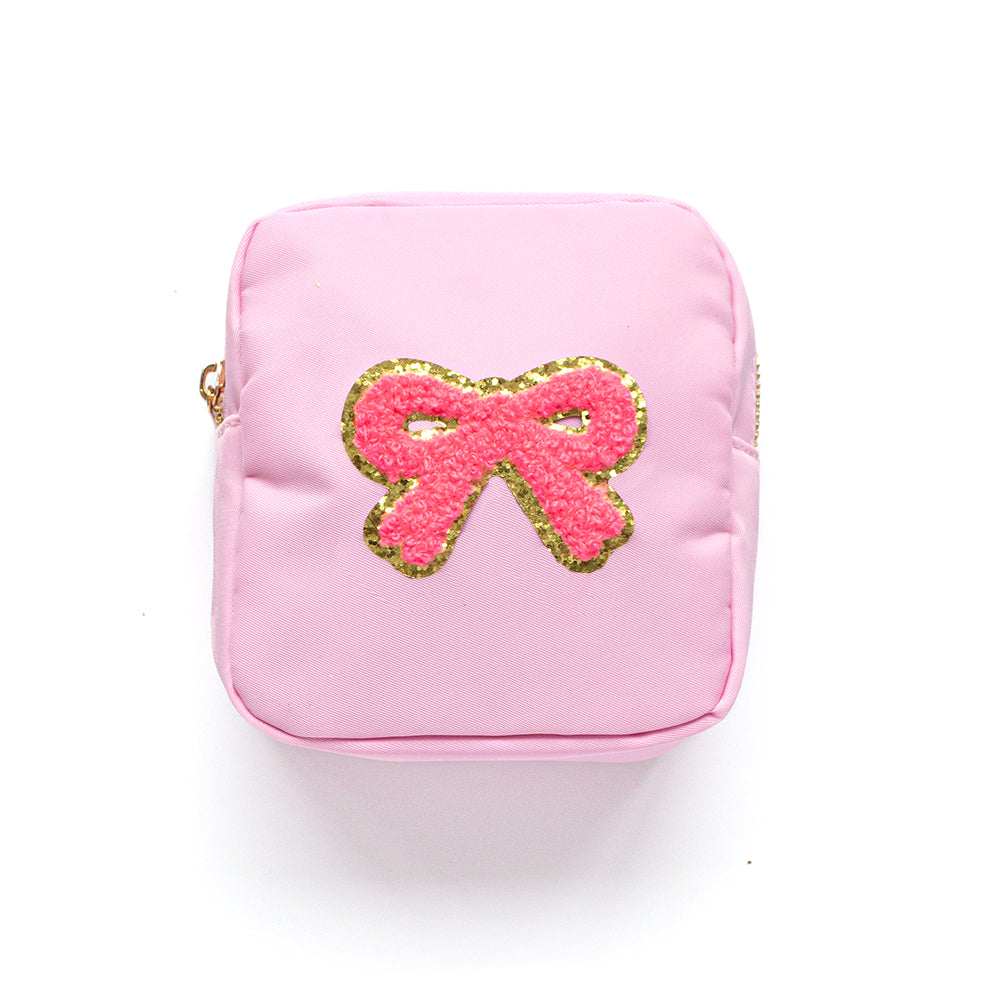 BOW MINI COSMETIC POUCH