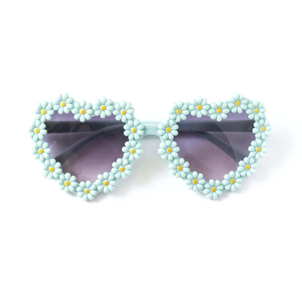 HEART DAISY CHAIN SUNNIES - BLUE