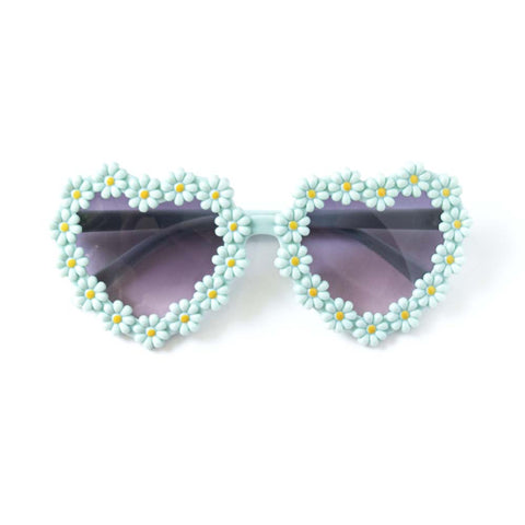 HEART DAISY CHAIN SUNNIES - BLUE