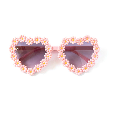 HEART DAISY CHAIN SUNNIES - PEACH