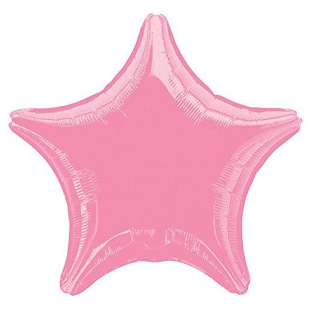 PINK STAR FOIL BALLOON