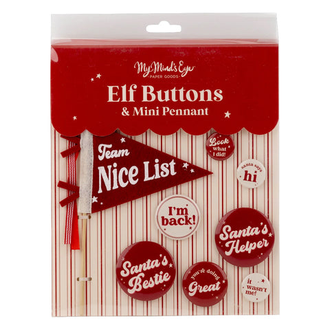 ELF PENNANT AND BUTTONS SET