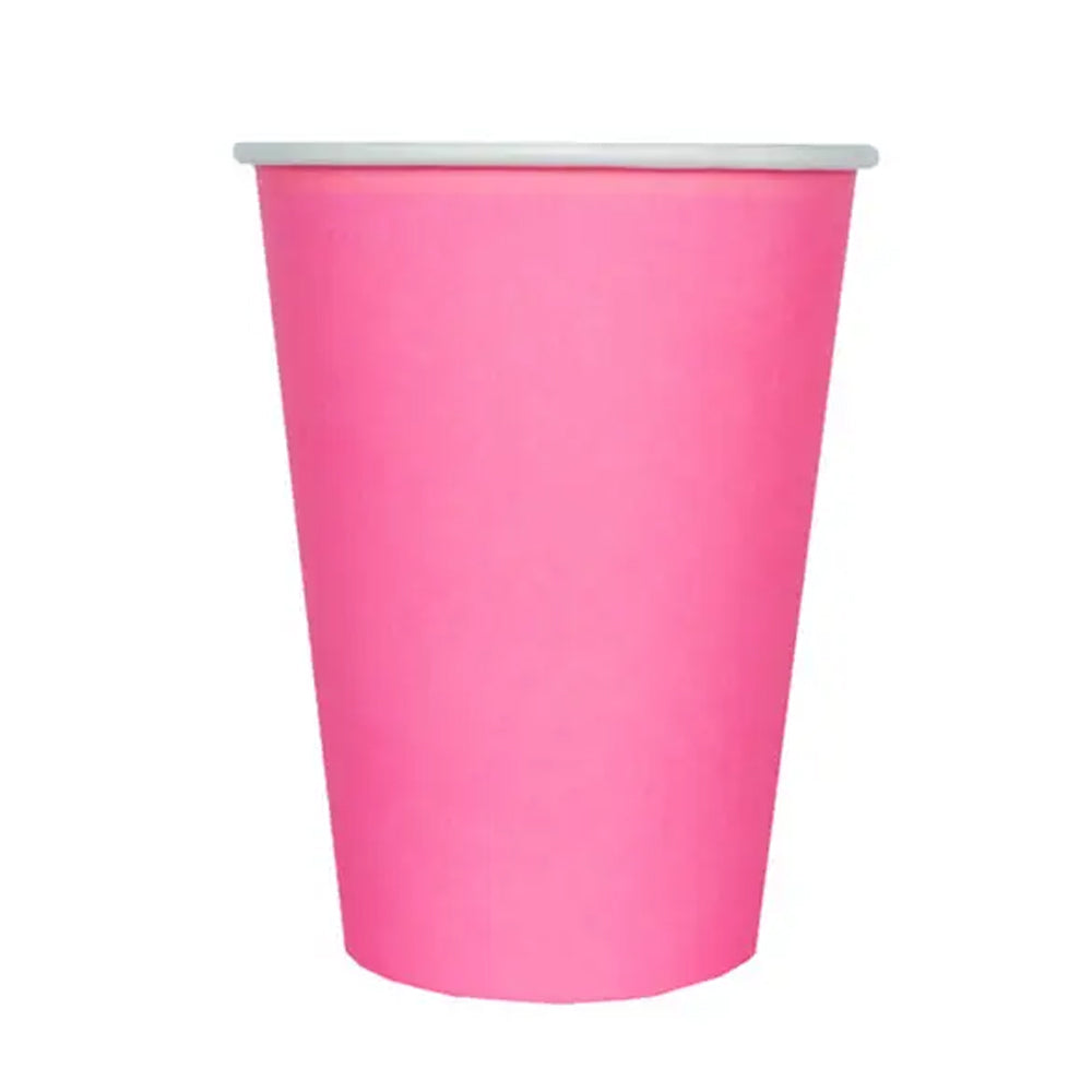 FLAMINGO PINK SHADES CUPS