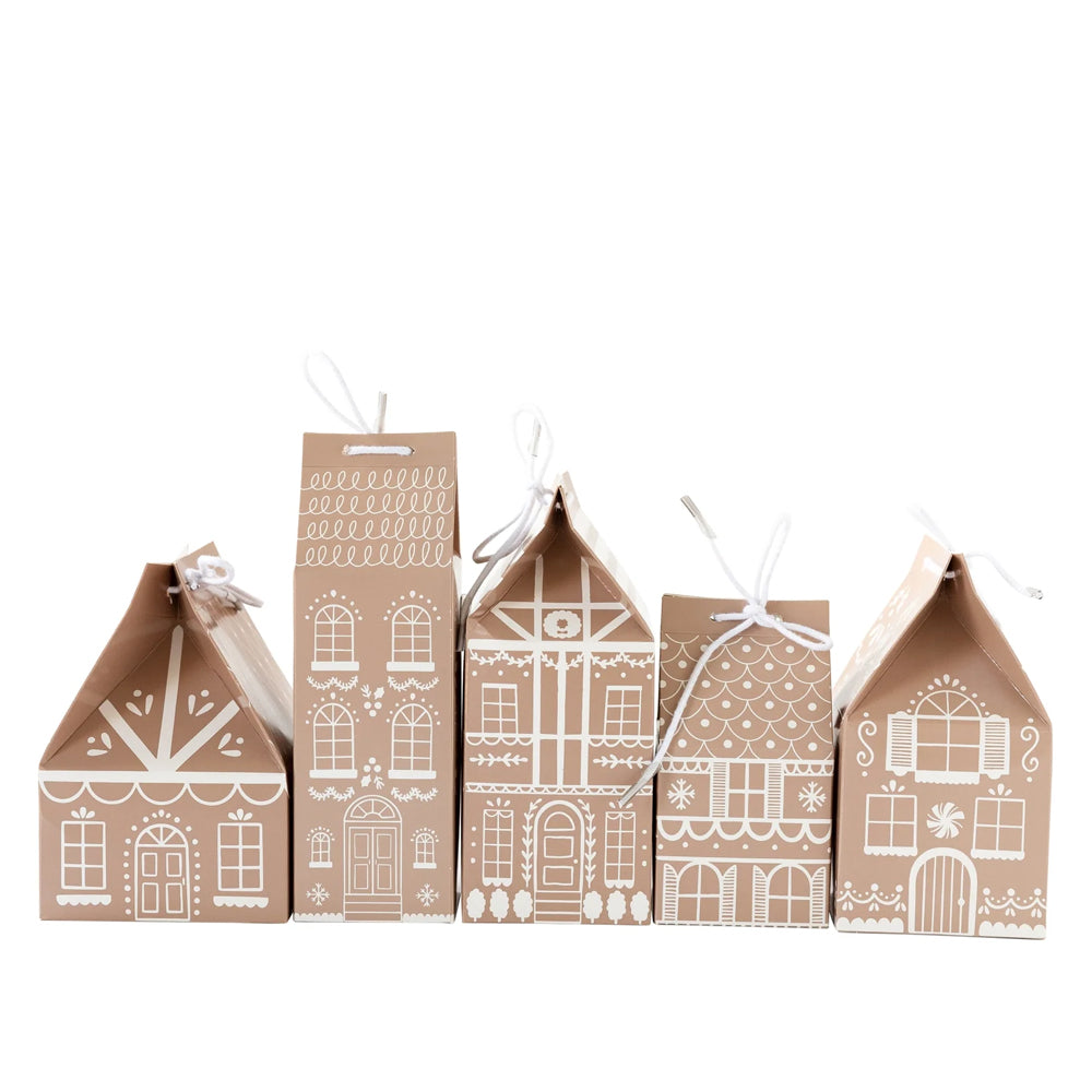 GINGERBREAD HOUSE ADVENT BOXES
