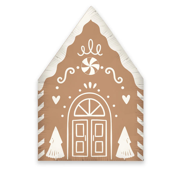 GINGERBREAD HOUSE FOIL BALLOON