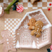 GINGERBREAD HOUSE BAMBOO TRAY