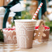 GINGERBREAD MAN HANDLE CUPS