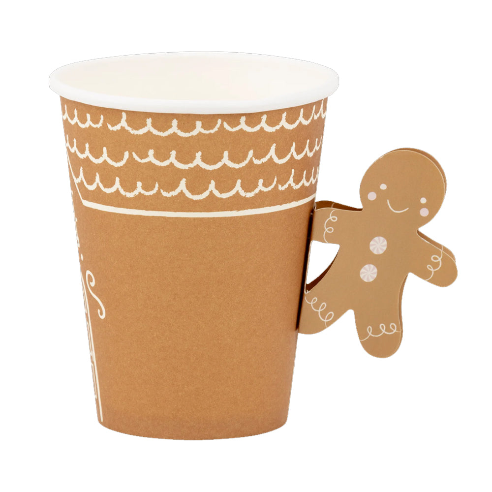 GINGERBREAD MAN HANDLE CUPS