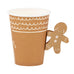 GINGERBREAD MAN HANDLE CUPS