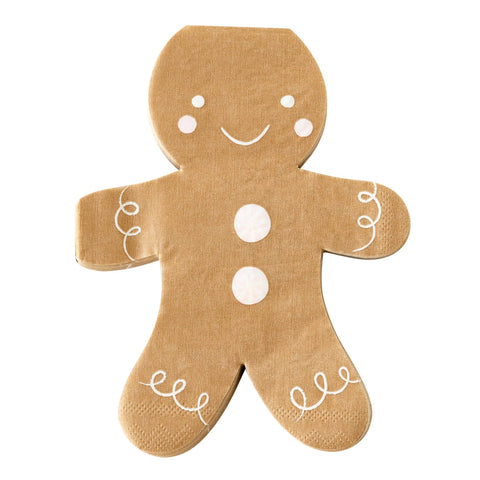 GINGERBREAD MAN NAPKINS