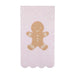 GINGERBREAD SCALLOP GUEST NAPKINS