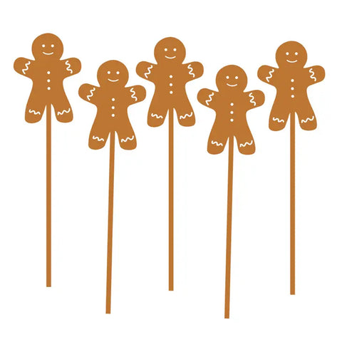 GINGERBREAD MAN DRINK STIRRERS