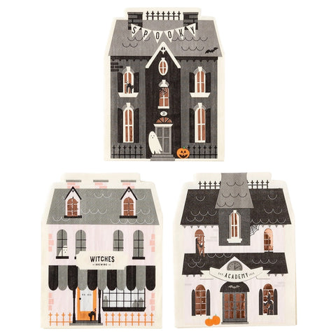 HAUNTED HOUSE NAPKIN SET