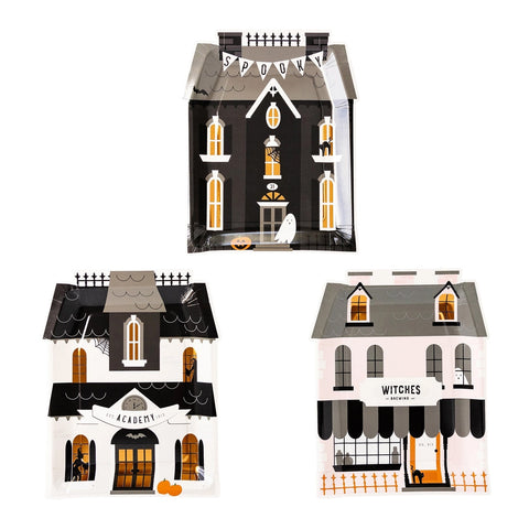 HAUNTED HOUSE PLATE SET