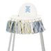 BABY BLUE AND GOLD HIGH CHAIR TASSEL GARLAND