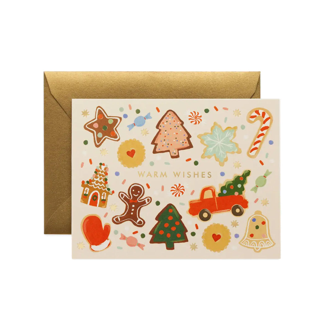 HOLIDAY COOKIES CARD