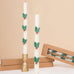 HOLLY TAPER CANDLES