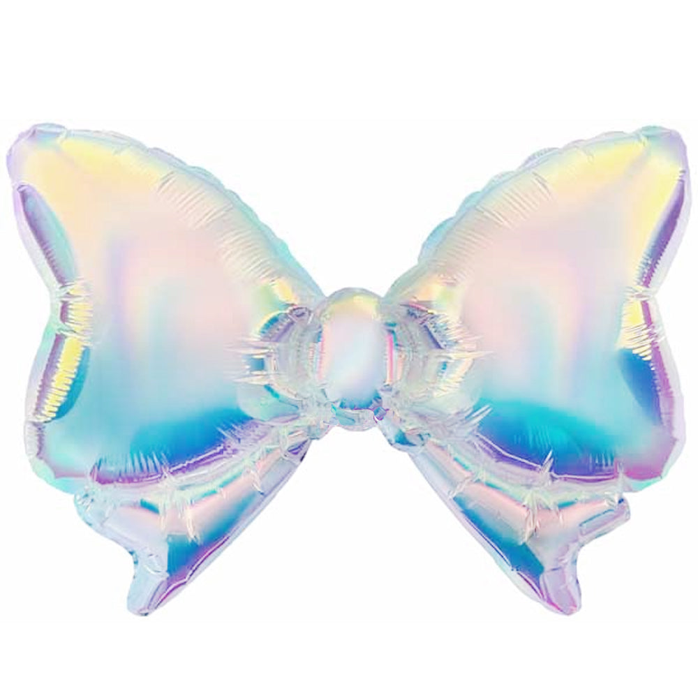 IRIDESCENT BOW BALLOON