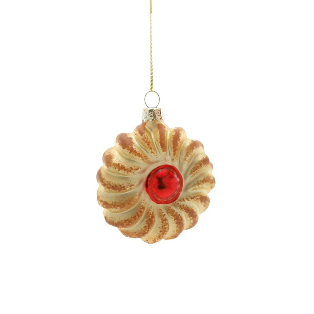 ITALIAN COOKIE GLASS ORNAMENT