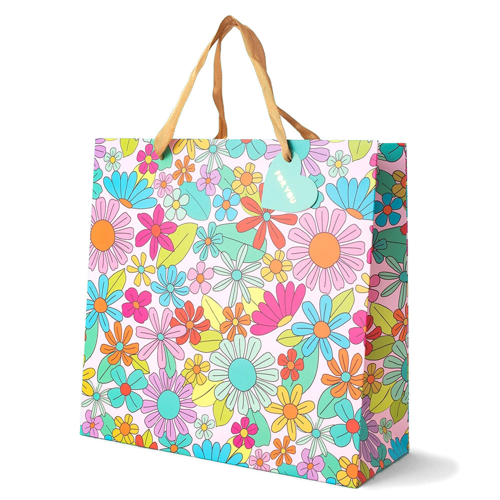 FLOWER GARDEN LARGE GIFT BAG