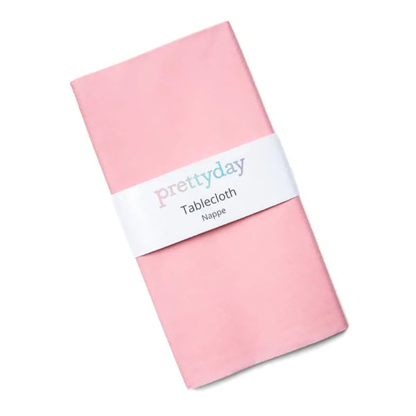 LIGHT PINK PASTEL ECO PAPER TABLECLOTH